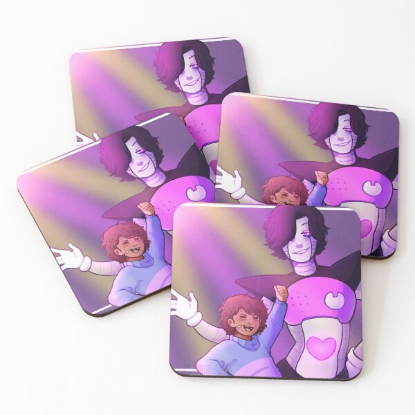 Item preview, Undertale Frisk and Mettaton designed and sold by secrettps.