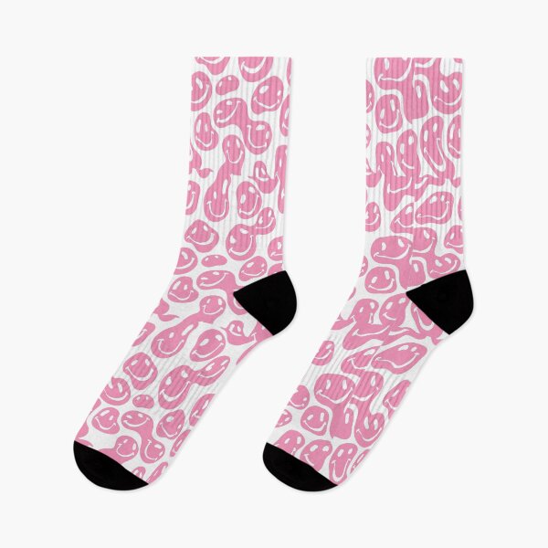 Item preview, groovy pink smileys designed and sold by kaelinmeicher.
