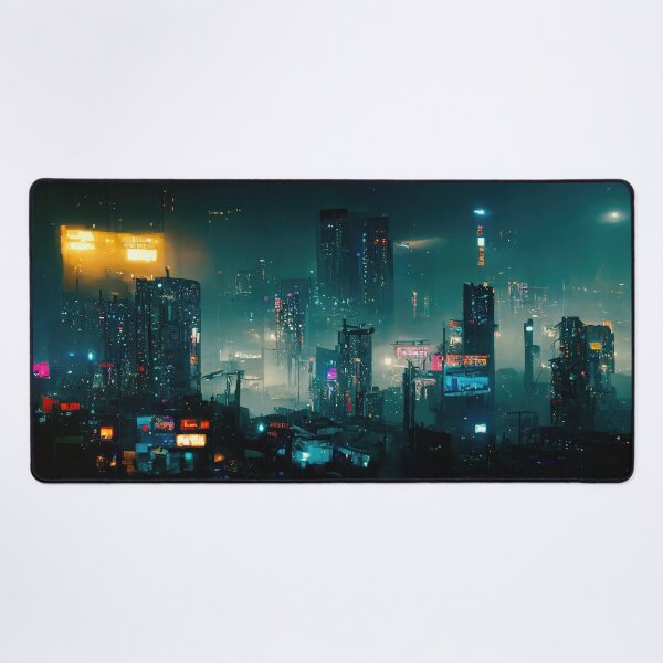 Quantum Punk Gaming Mouse Pad, Large Desk Mat, Gamer Gift, Desk  Accessories