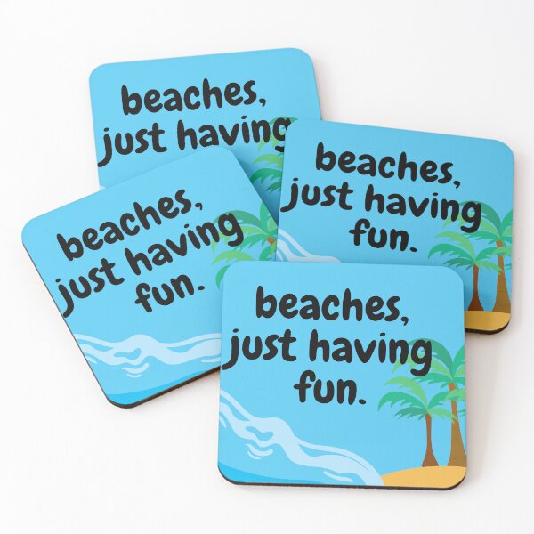Item preview, Beaches be Vibing designed and sold by PacificEYE.