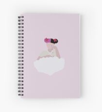 Melanie Martinez Cry Baby Vector Spiral Notebook