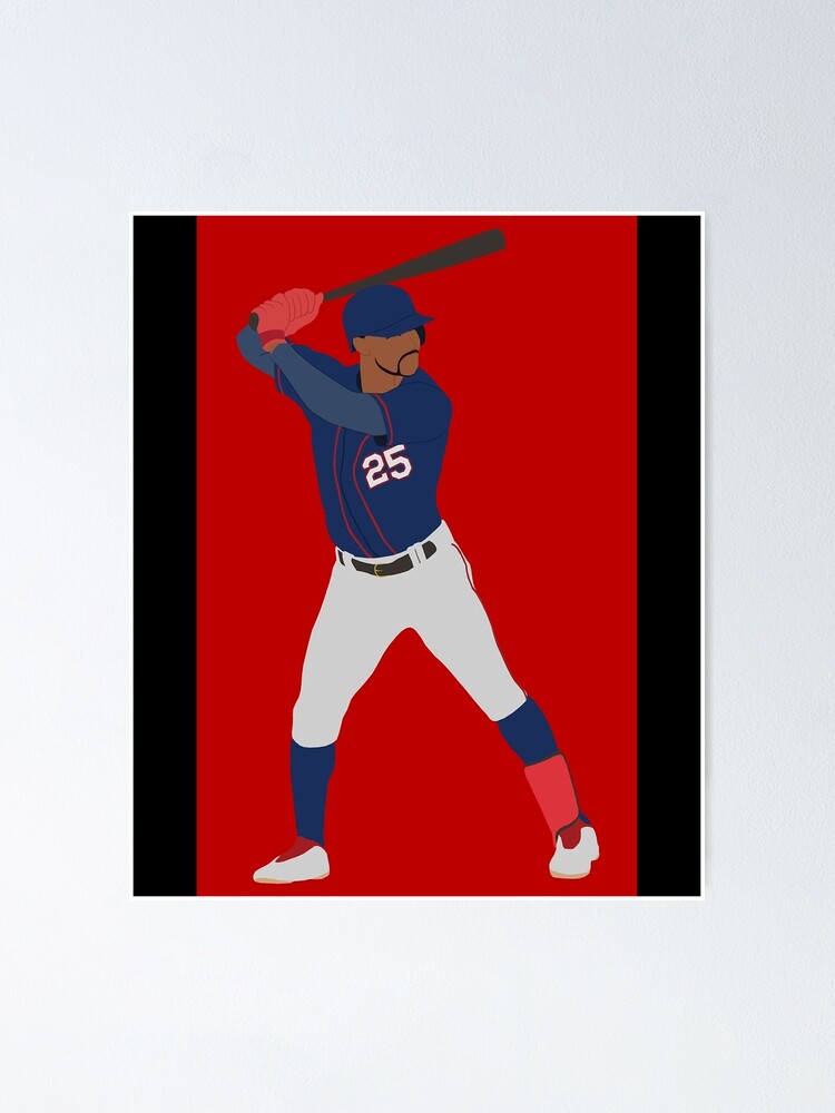 Byron Buxton Nummber 25 Baseball Sticker for Sale by MaryCaro