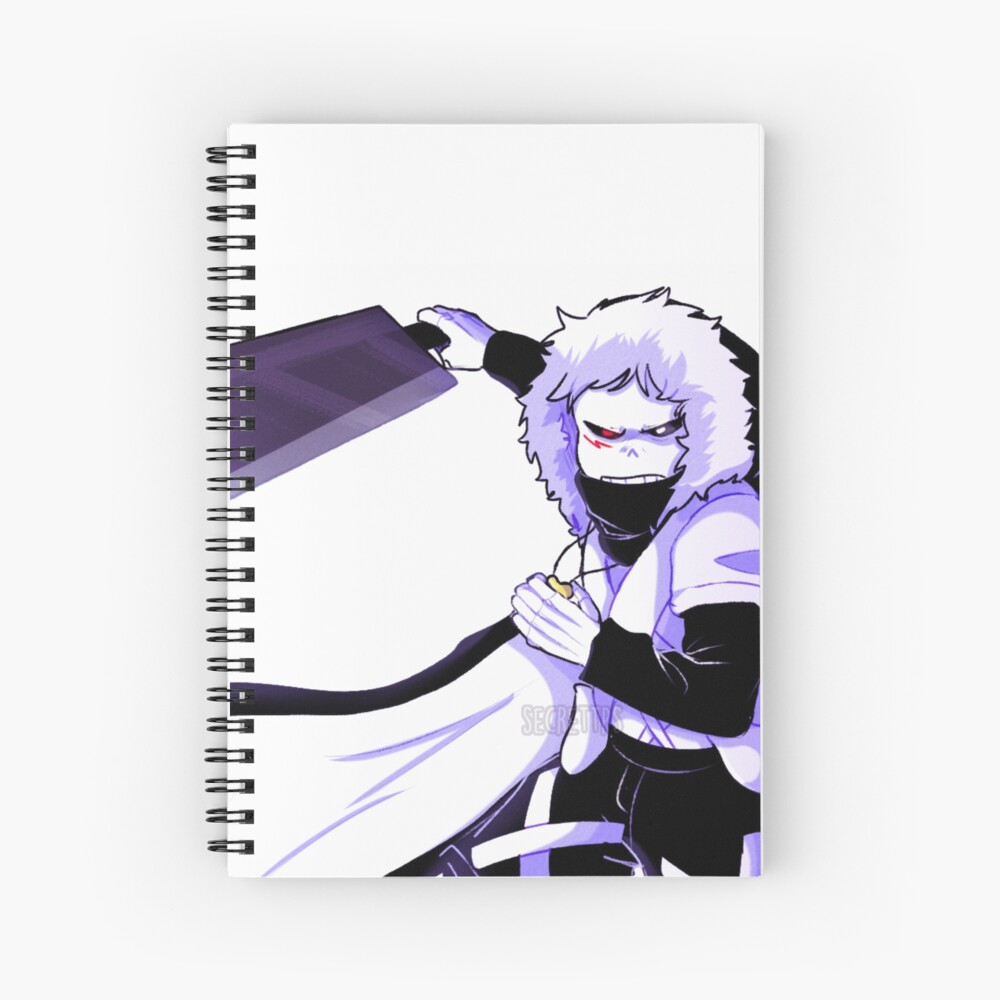 Cross!sans Spiral Notebook for Sale by RosieVampire