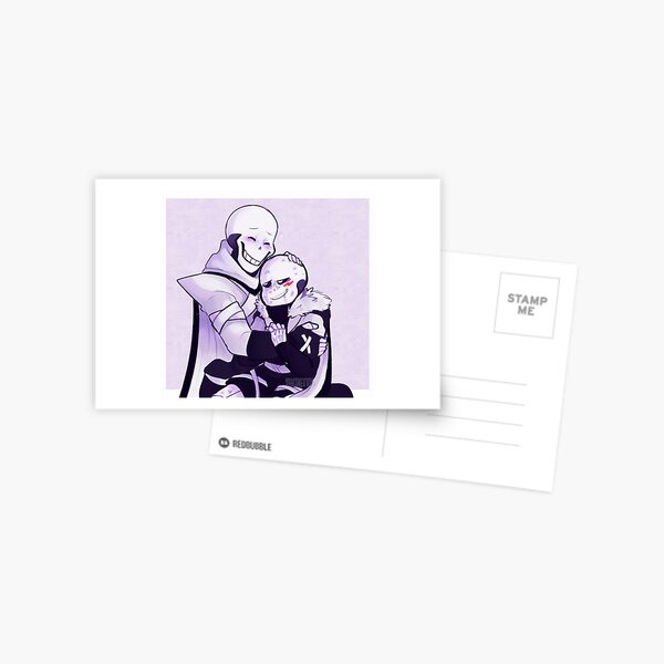 Cross Sans Underverse Postcard by secrettps