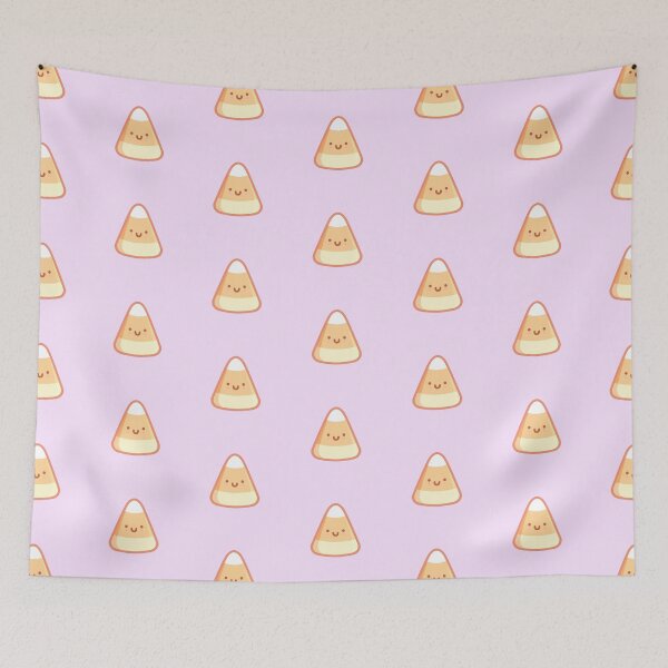 Item preview, Cute Kawaii Halloween Candy Corn designed and sold by whitelightningE.