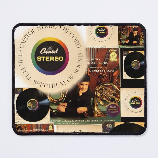 Item preview, Britten* / Dohnányi*, Concert Arts Symphony Orchestra*, Slatkin* – Young Person's Guide To The Orchestra, Variations On A Nursery Tune designed and sold by Vintaged.