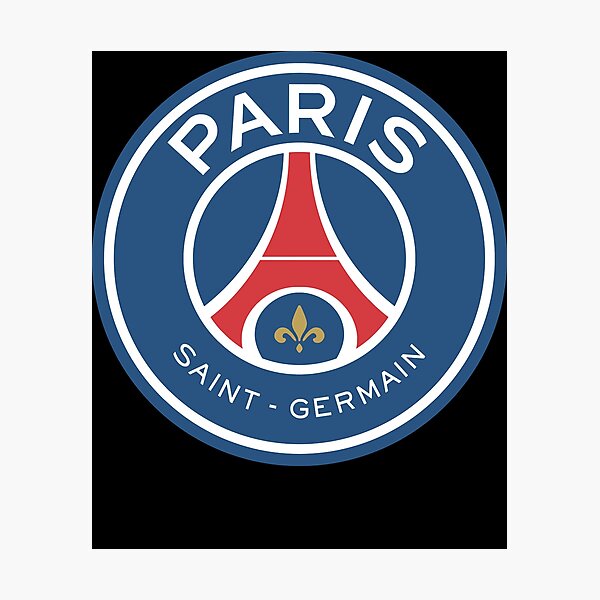 PSG - Drapeau Logo Paris Saint-Germain Officiel - Bleu aille