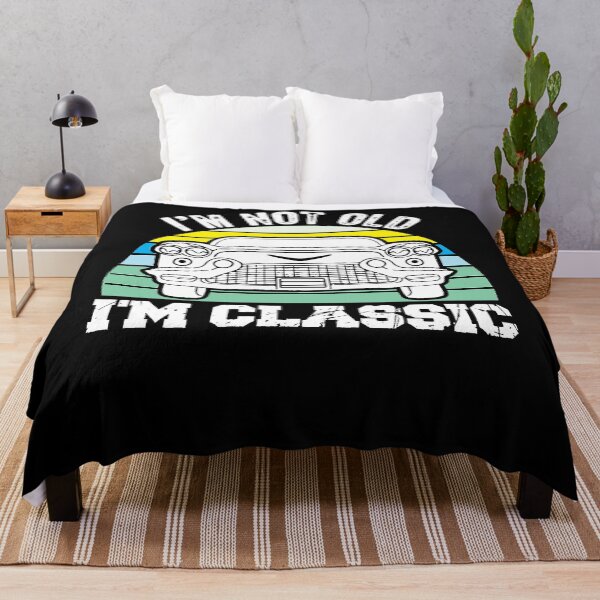 Item preview, I'm not old I'm a classic vintage Car Classic designed and sold by Adaomason.