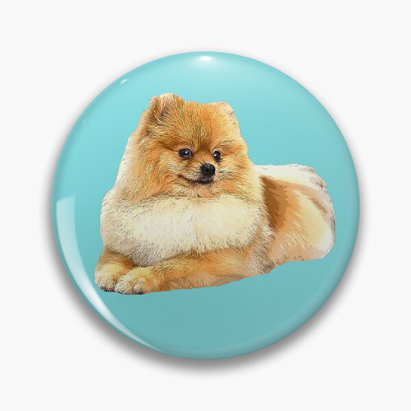 Item preview, Pomeranian Puppy Dog designed and sold by ElegantCat.