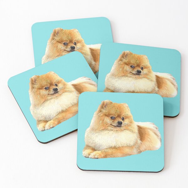 Item preview, Pomeranian Puppy Dog designed and sold by ElegantCat.