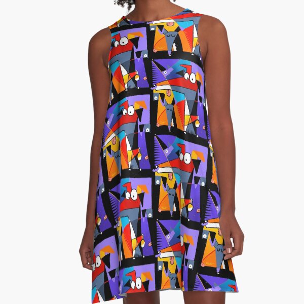 Derpism A-Line Dress