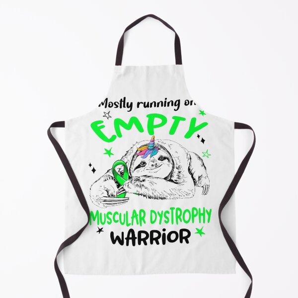 Item preview, Mostly running on Empty Muscular Dystrophy Warrior designed and sold by ElizabethS809.