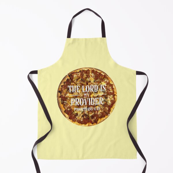 Item preview, The Lord Is My Provider Philippians 4 Verse 19 Pizza - Jehovah Jireh Provides , New Testament, Funny designed and sold by MJDezigns.