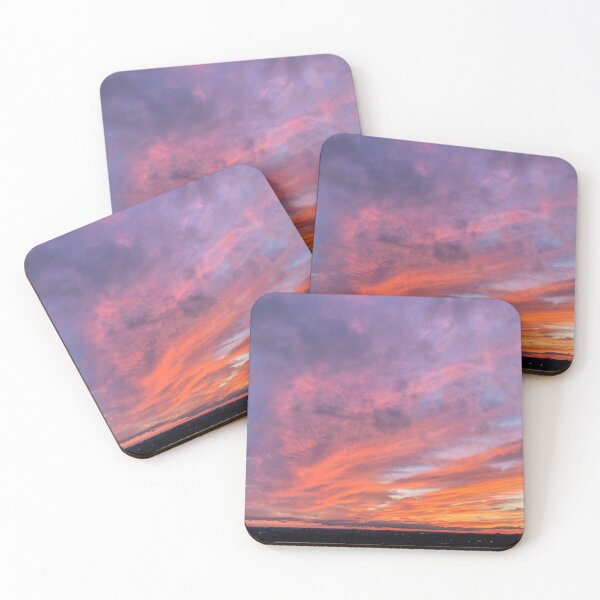Item preview, Glorious purple clouds during sunset designed and sold by MiaoMiaoYu.