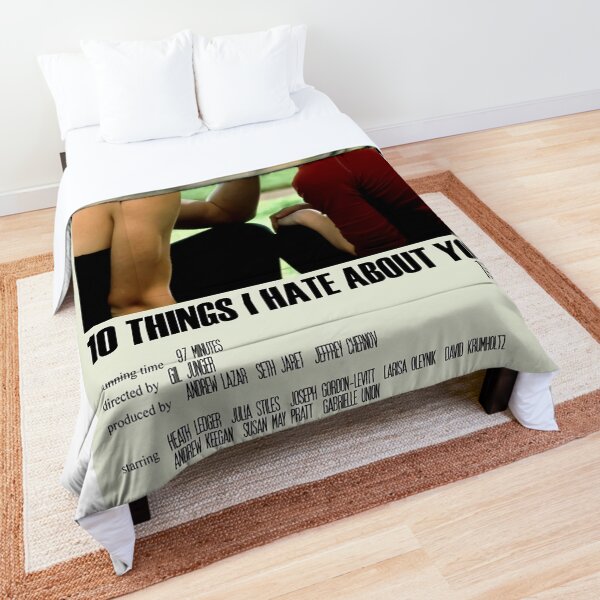 10 Things I Hate About You Comforter