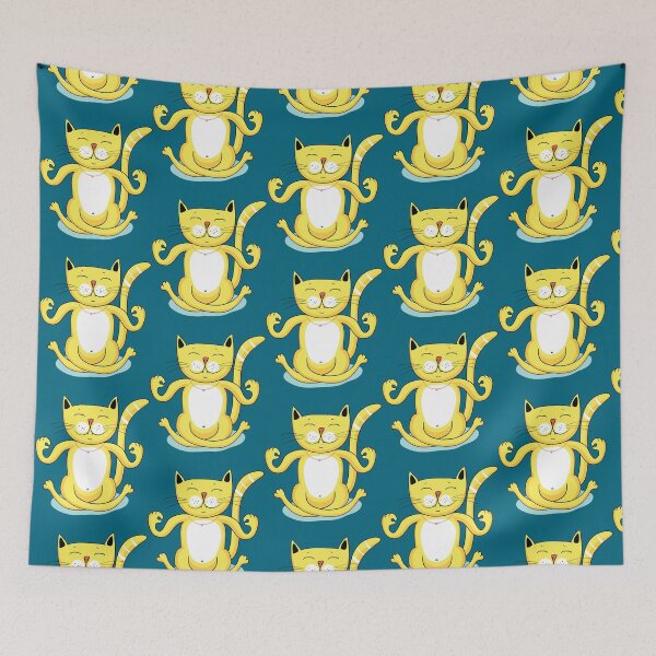 Item preview, Cat International Yoga Day   designed and sold by CreaTeeVityCO.