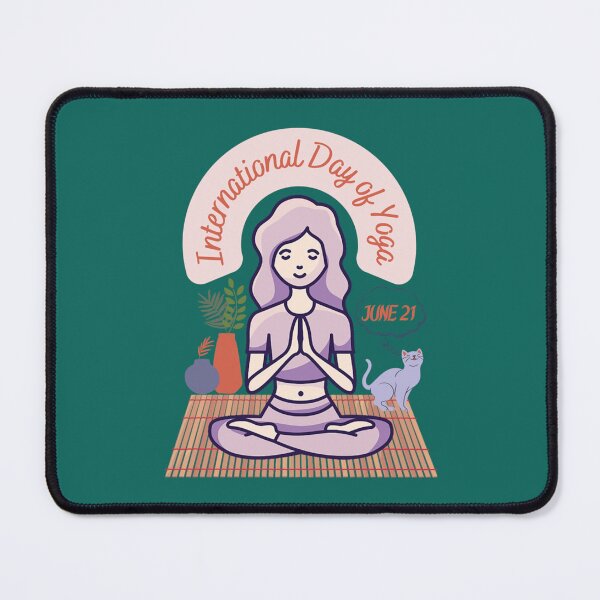 Item preview, International Day of Yoga June 21 designed and sold by CreaTeeVityCO.