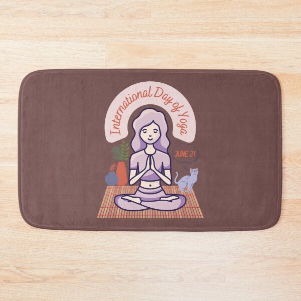 Item preview, International Day of Yoga June 21   designed and sold by CreaTeeVityCO.