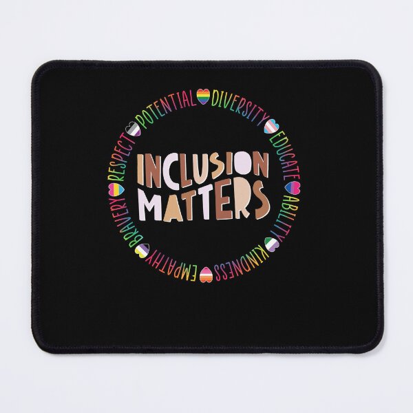 Item preview, Inclusion matters funny vintage diversity kindness teacher designed and sold by beckadamr.