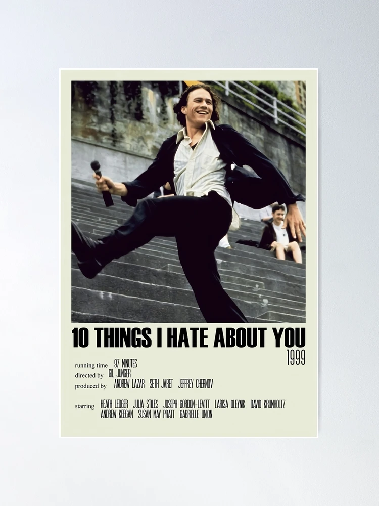 10 Things I Hate About You - Signed Poster + COA – Poster Memorabilia