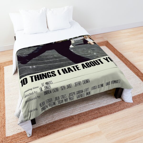 10 Things I Hate About You Comforter