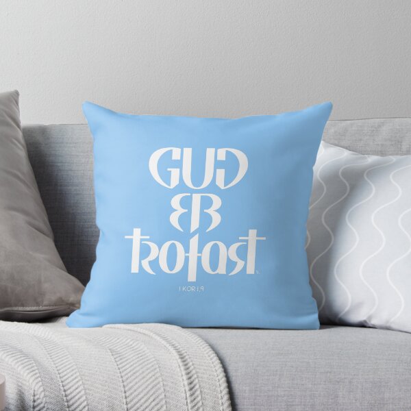 Gud er trofast Throw Pillow