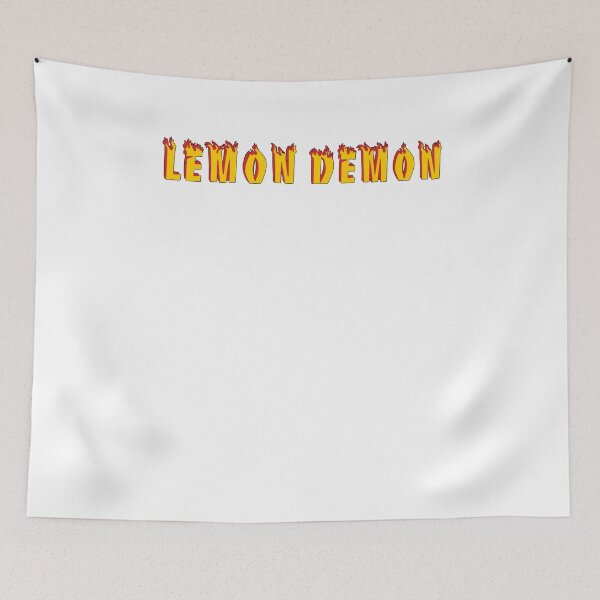 Item preview, Lemon Demon Word Flames Rock Unisex Design  designed and sold by banhszmid.