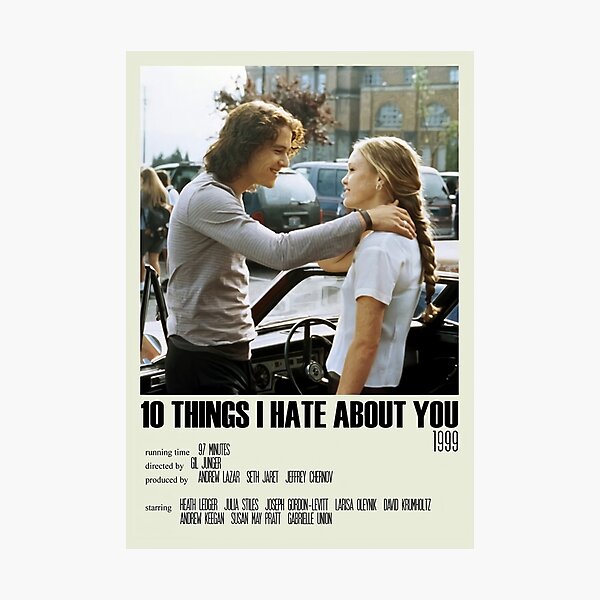Item preview, 10 Things I Hate About You designed and sold by SadieGislason.