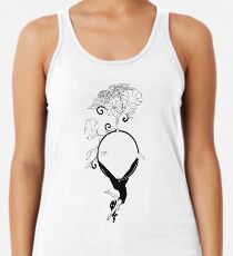 Luftreifen-Design Tanktop für Frauen