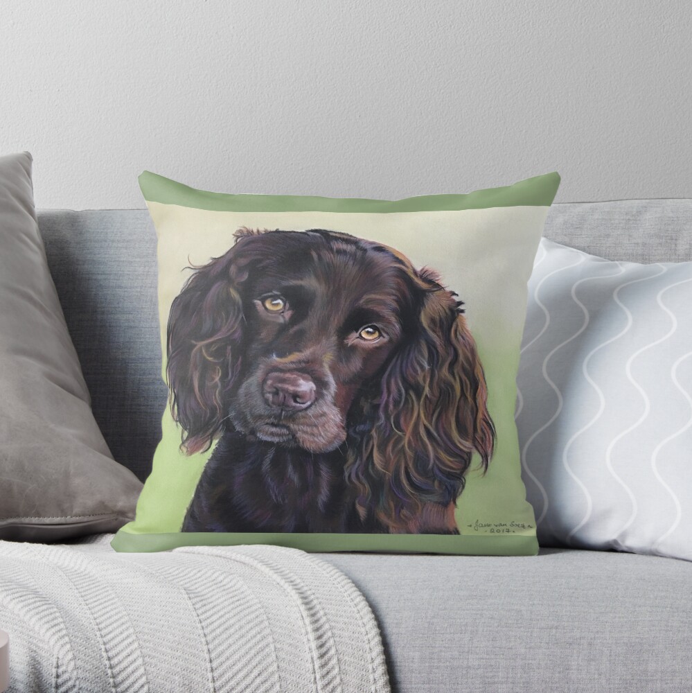 spaniel pillow