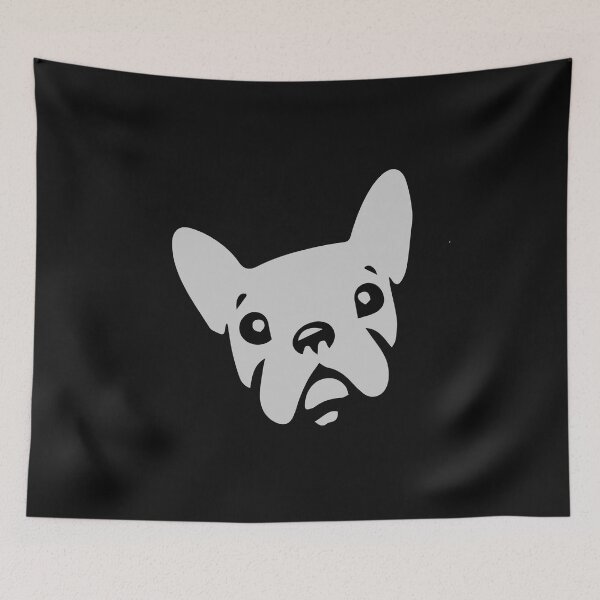 Item preview, funny gray dog face designed and sold by hamzablk.