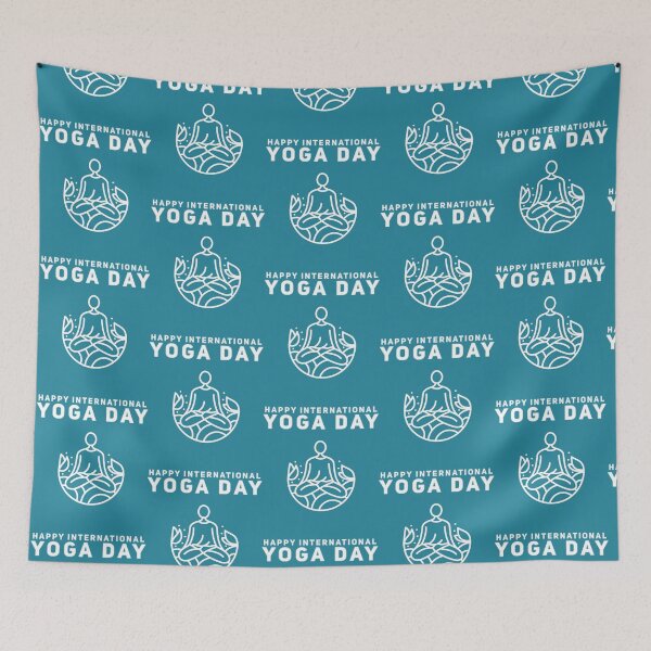 Item preview, Happy international yoga day    designed and sold by CreaTeeVityCO.