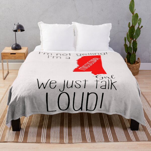 Item preview, Mississippi I'm Not Yelling I’m A Girl We Just Talk Loud designed and sold by Makebashington.