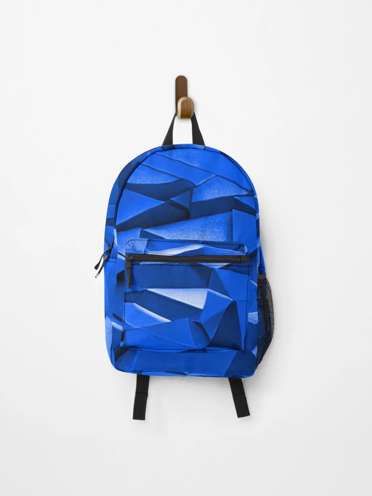 Thumbnail 1 of 3, Backpack, Blue Triangle Rumble designed and sold by TiltedCode.