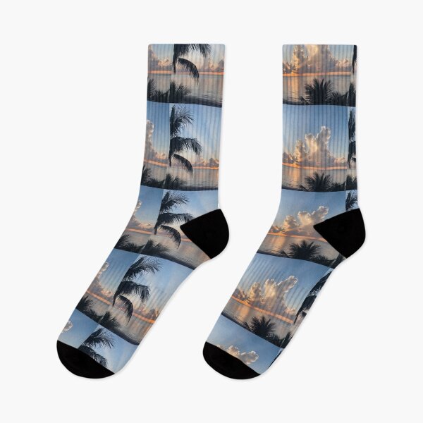 Item preview, Delray Florida Beach Dreamy Orange Sunrise designed and sold by shirabee.