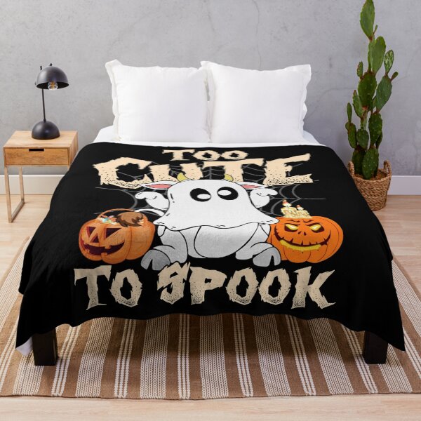 Item preview, Too Cute To Spook halloween pumpkin funny ghost boo designed and sold by beckadamr.