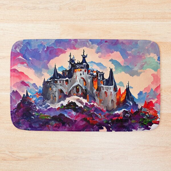Item preview, House of Fronsloo Chavafort | Fantasy House Artwork | Medieval Castle Artwork | Fantasy Landscape Design designed and sold by AyfuDesigns.