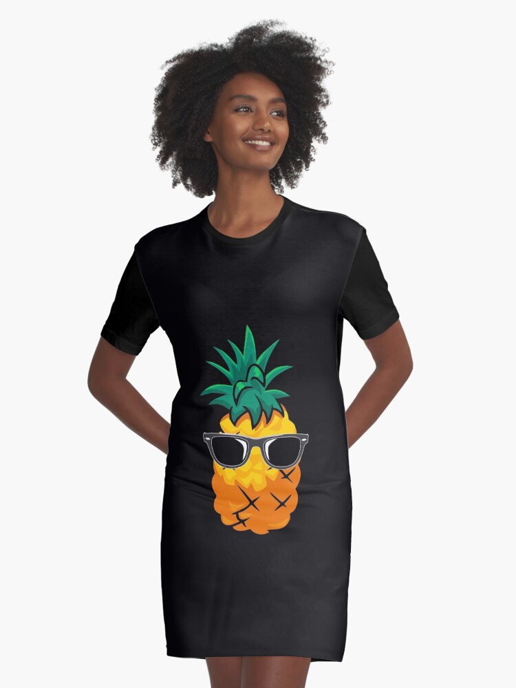 pineapple t shirt dress