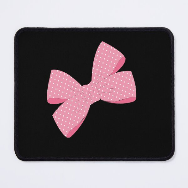 Item preview, Pink and white polka-dot ribbon bow designed and sold by RIANASHATLEY.