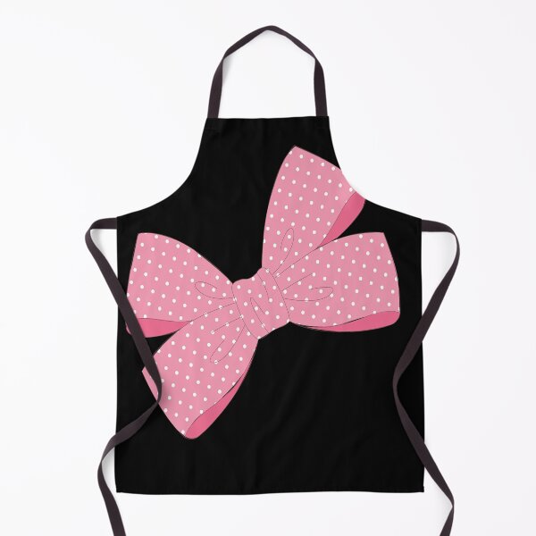 Item preview, Pink and white polka-dot ribbon bow designed and sold by RIANASHATLEY.