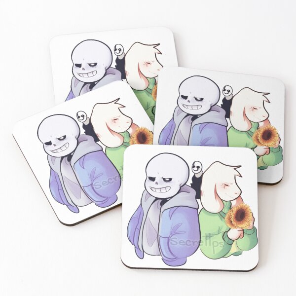 Item preview, Undertale Sans, Asriel and Gaster designed and sold by secrettps.