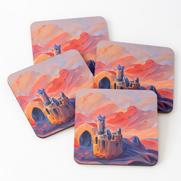 Item preview, Castle of Gardiperd Surel | Fantasy House Artwork | Medieval Castle Artwork | Fantasy Landscape Design designed and sold by AyfuDesigns.
