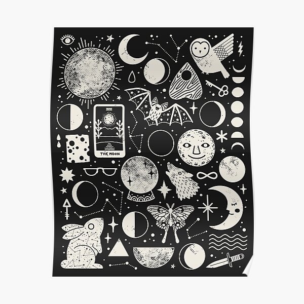 Lunar Pattern: Eclipse Poster