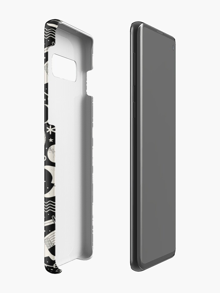 Alternate view of Lunar Pattern: Eclipse Case & Skin for Samsung Galaxy