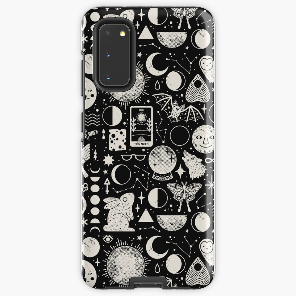 Lunar Pattern: Eclipse Case & Skin for Samsung Galaxy