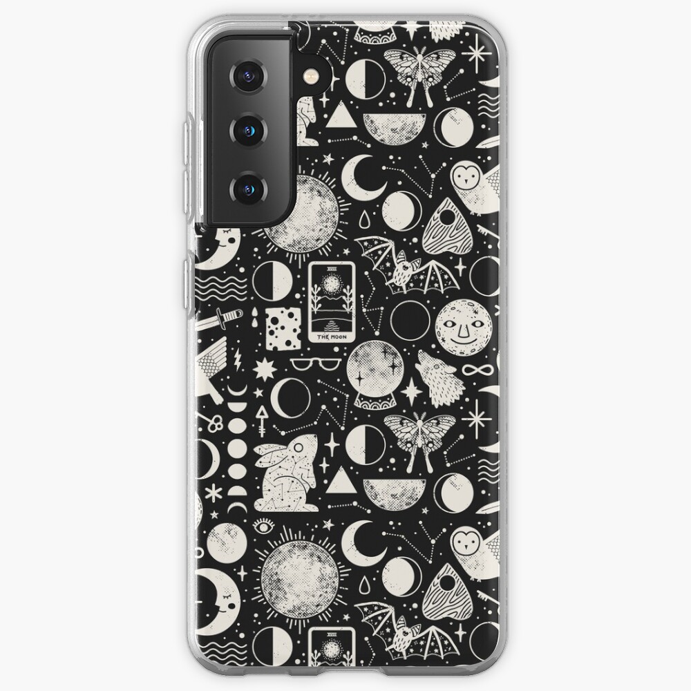 Lunar Pattern: Eclipse Case & Skin for Samsung Galaxy