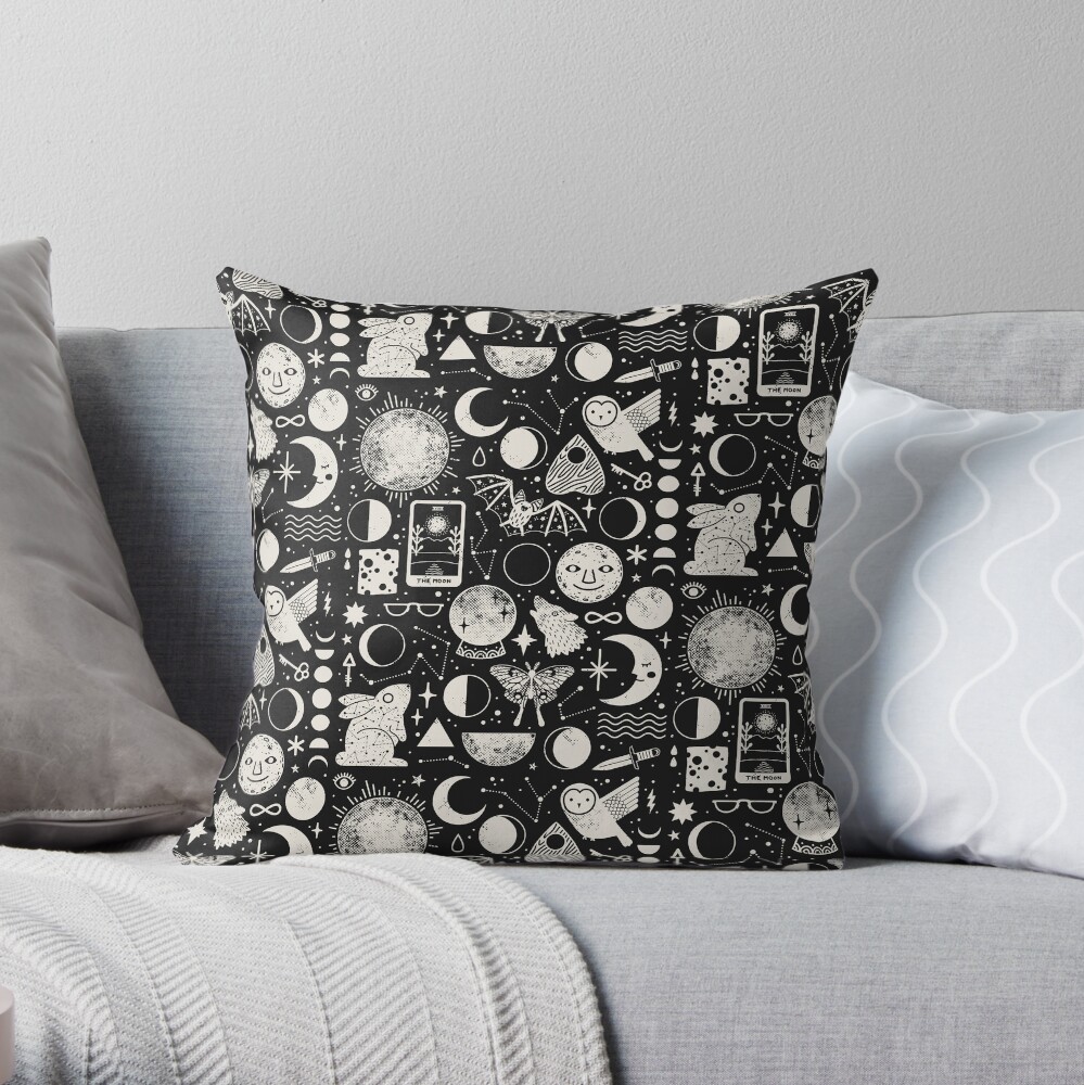 Item preview, Throw Pillow designed and sold by LordofMasks.