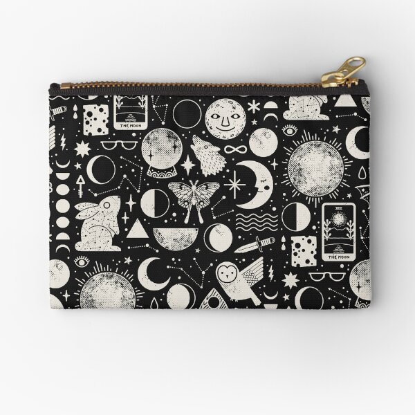 Lunar Pattern: Eclipse Zipper Pouch