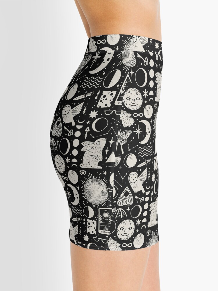Alternate view of Lunar Pattern: Eclipse Mini Skirt