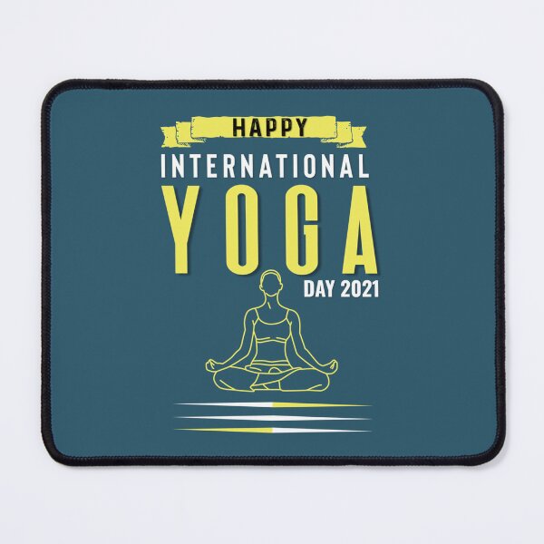Item preview, HAPPY INTERNATIONAL YOGA DAY designed and sold by CreaTeeVityCO.